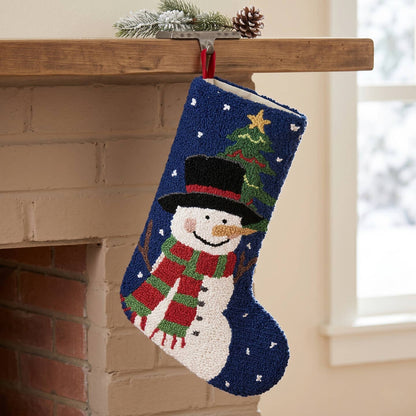 Snowman Hook Stocking