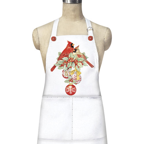 Cardinal Ornaments Apron