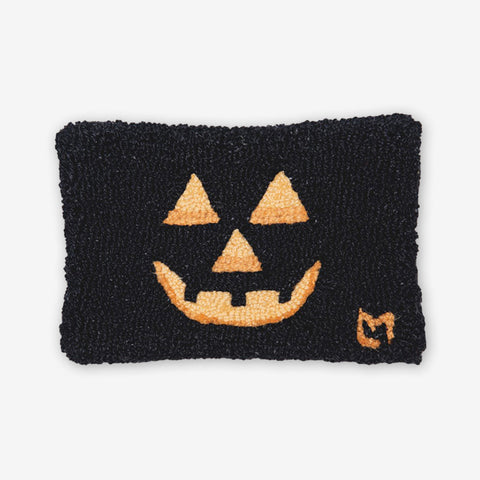 Jack O Lantern Lights Pillow 8 x 12"