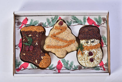 Christmas Shapes Bird Treat