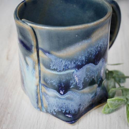 Blue Drip Mug