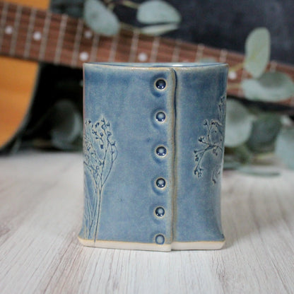 Blue Floral Mug