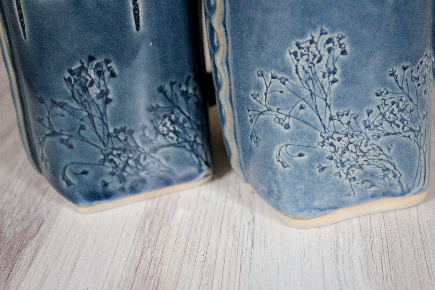 Blue Floral Mug