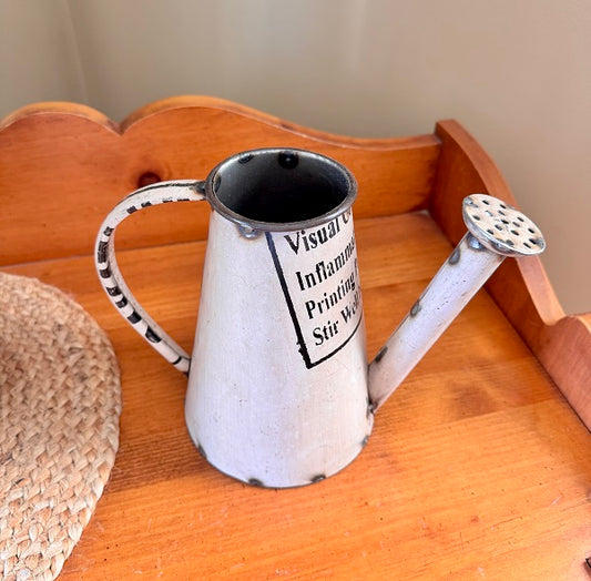Metal Watering Can Pitcher