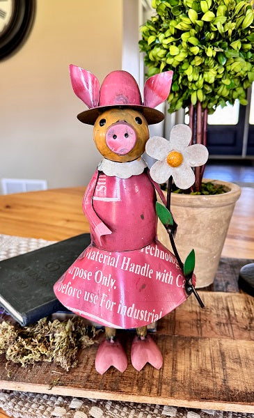 Metal Penelope Pig