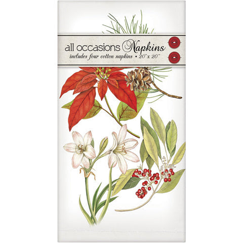 Winter Foliage Napkin Set