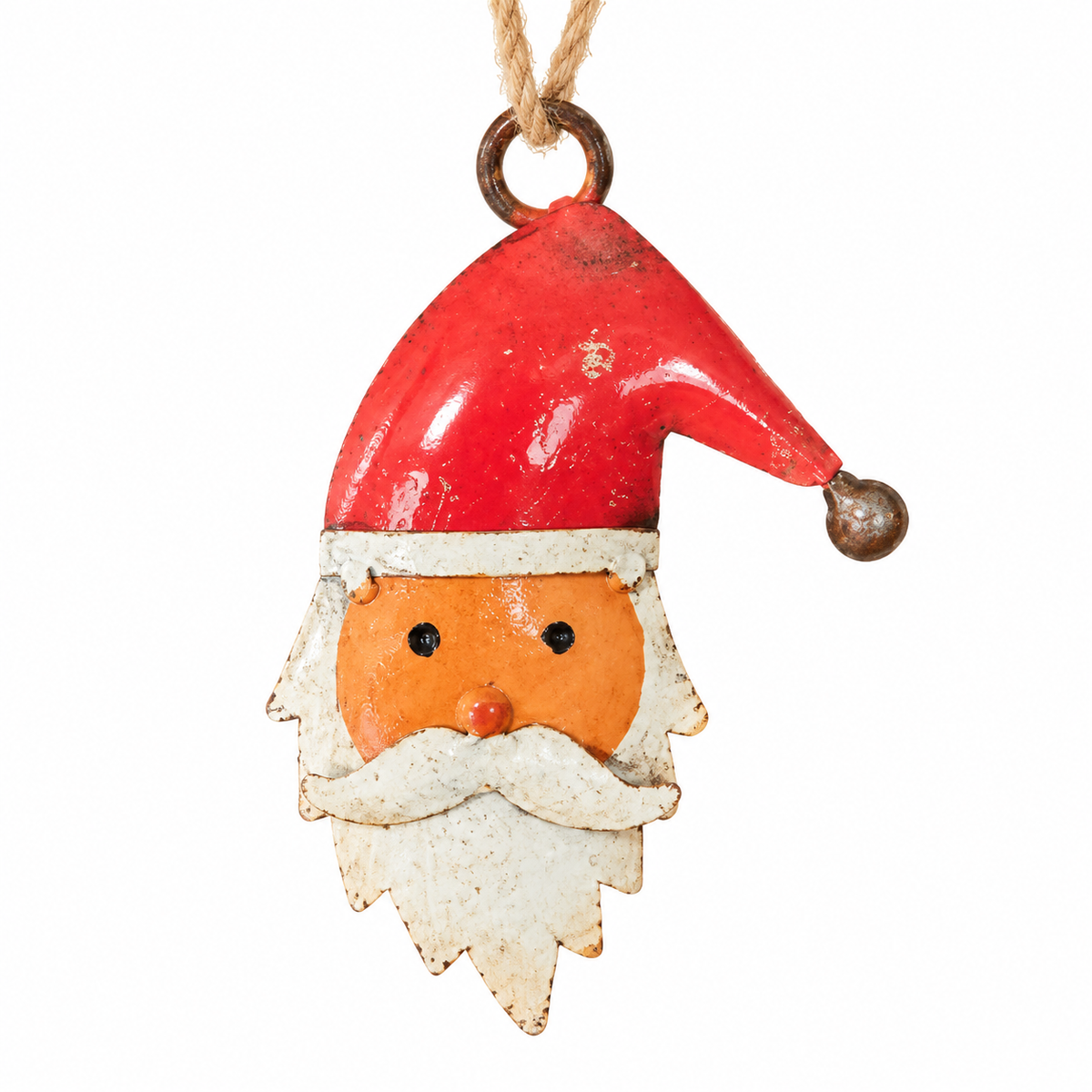 Metal Santa Hanging Ornament