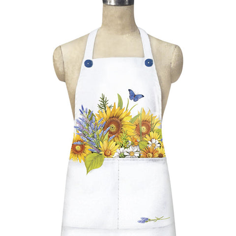 Hanging Sunflower Pocket Apron