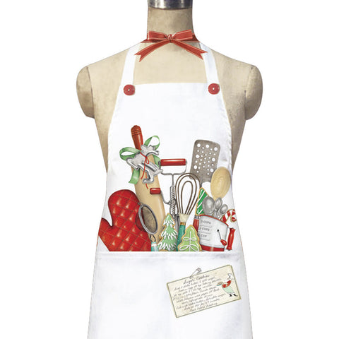 Holiday Oven Mitt Apron
