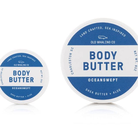 Oceanswept Body Butter was Indigo + Rice