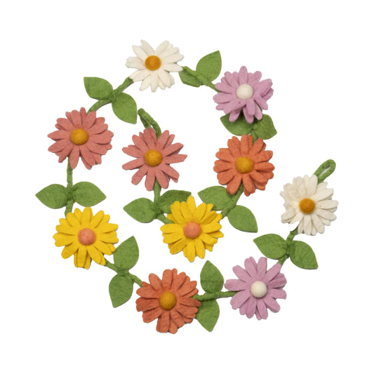 Garland - Felt Pastel Daisy
