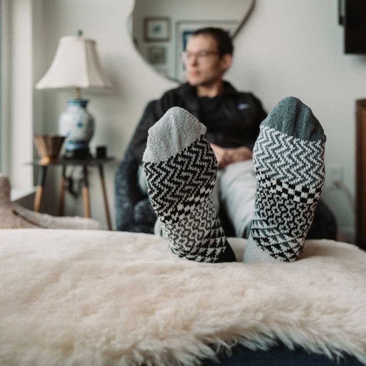 Midnight Crew Socks