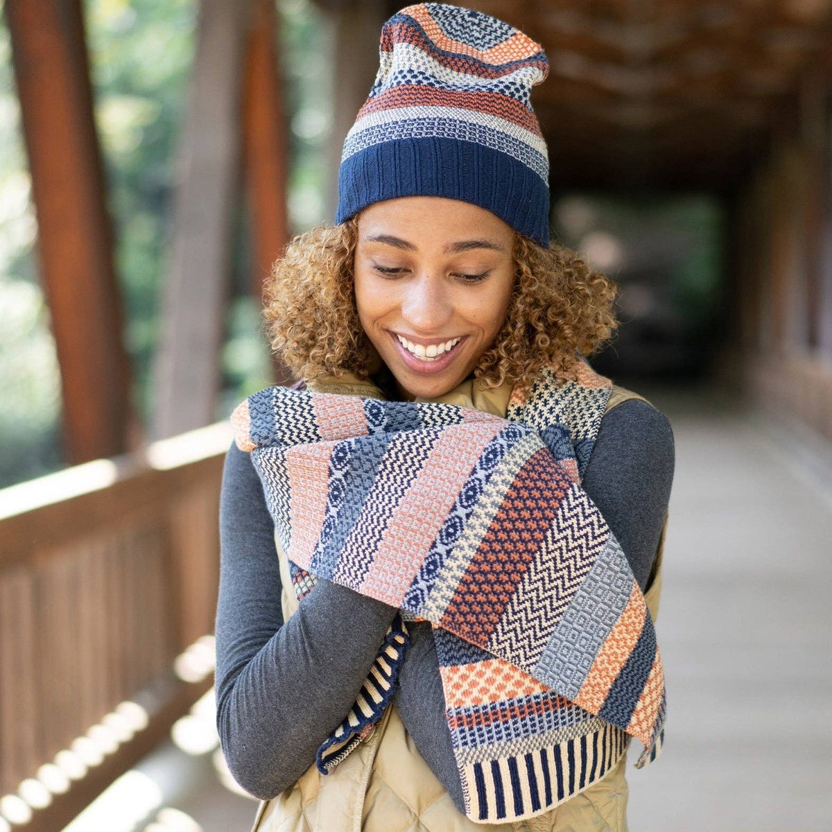 Midnight Knit Scarf