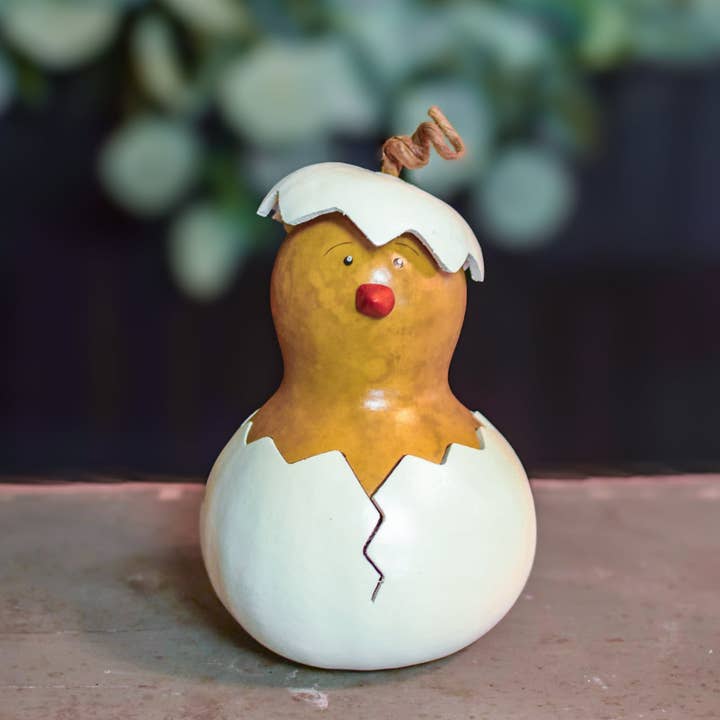 Flora the Hen Gourd