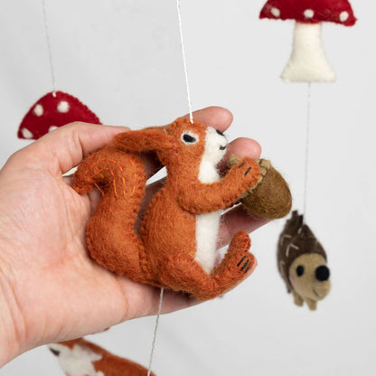 Felt Mobile - Forest Creature