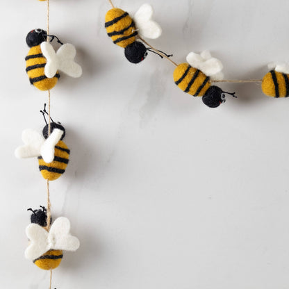 Garland - Felt Bee