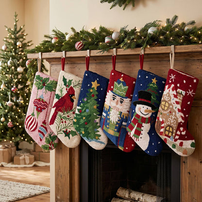 Snowman Hook Stocking