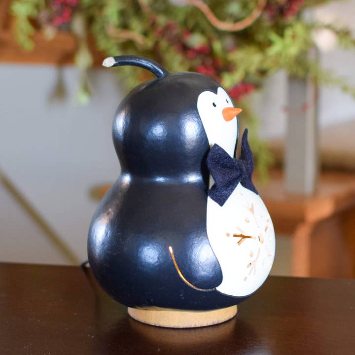 Parkin Penguin Gourd Luminary