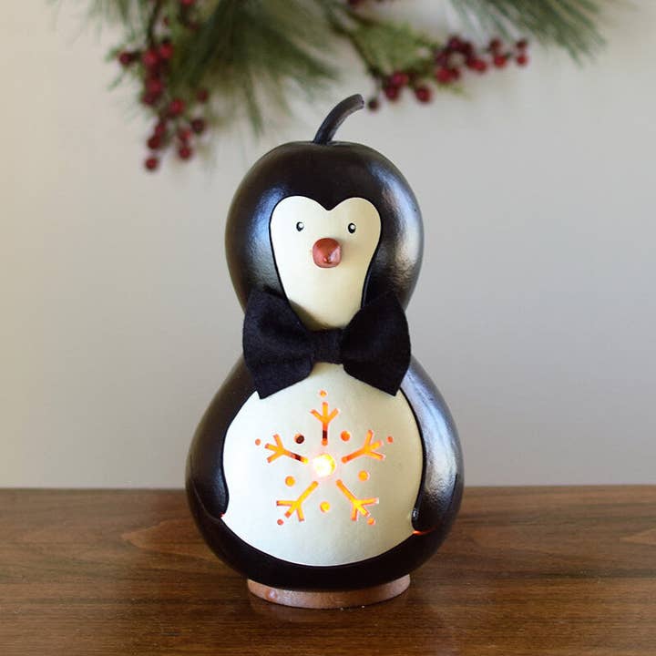 Parkin Penguin Gourd Luminary