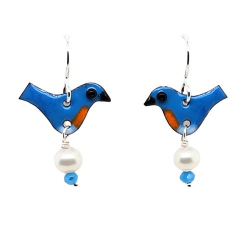 Bluebird Earrings