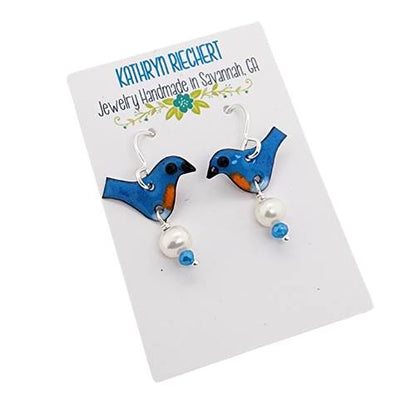 Bluebird Earrings