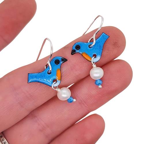 Bluebird Earrings