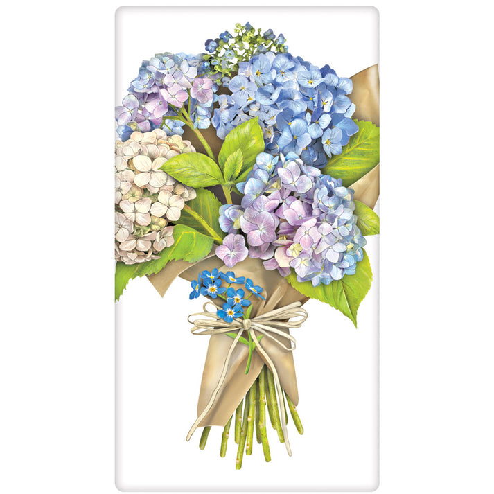 Hydrangea Bouquet Tea Towel