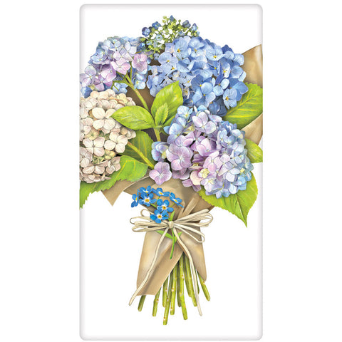 Hydrangea Bouquet Tea Towel