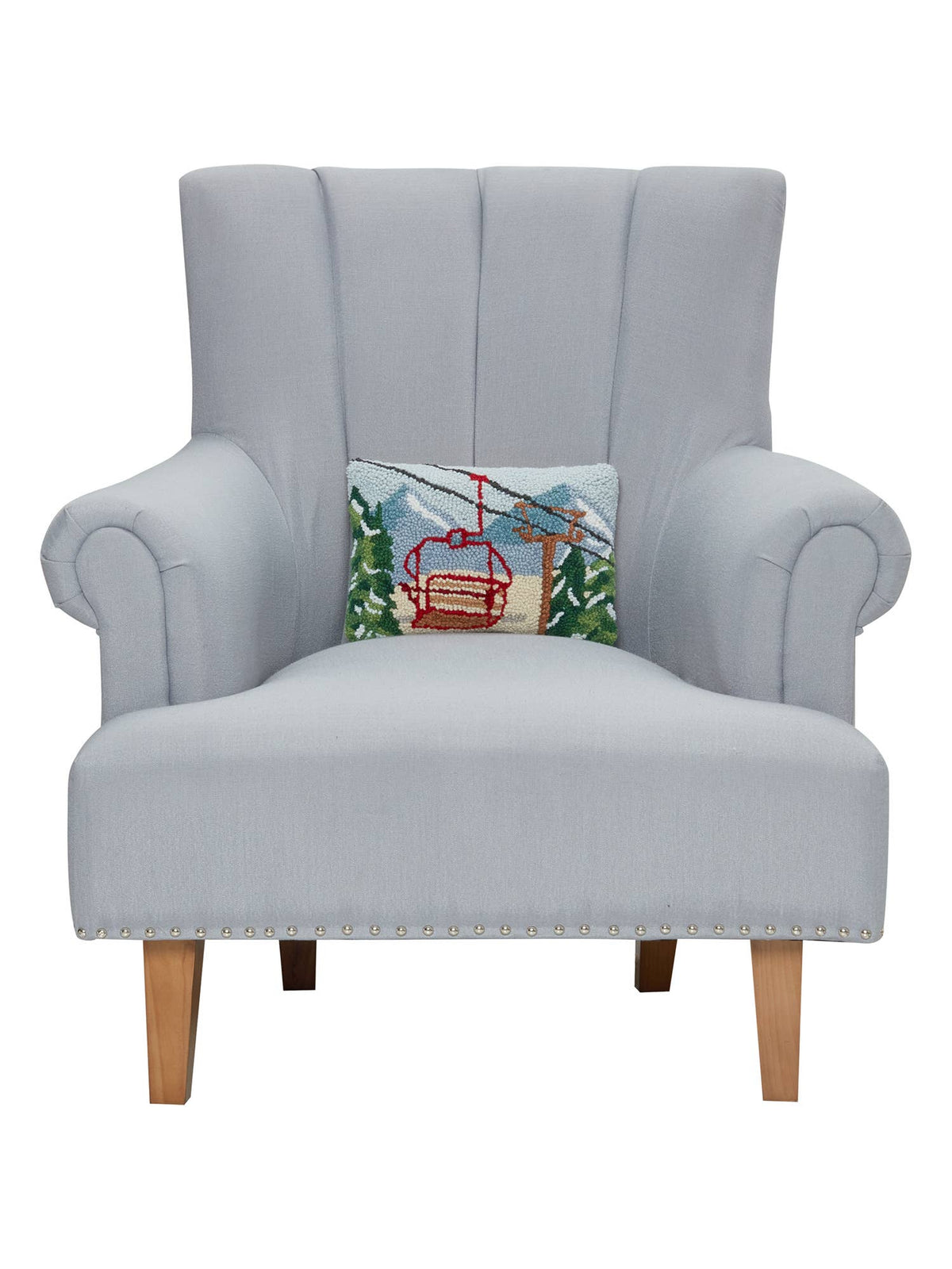 Vintage Gondola Hook Pillow