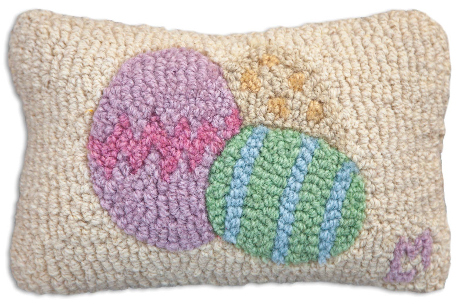 Easter Eggs Pillow 8 x 12"
