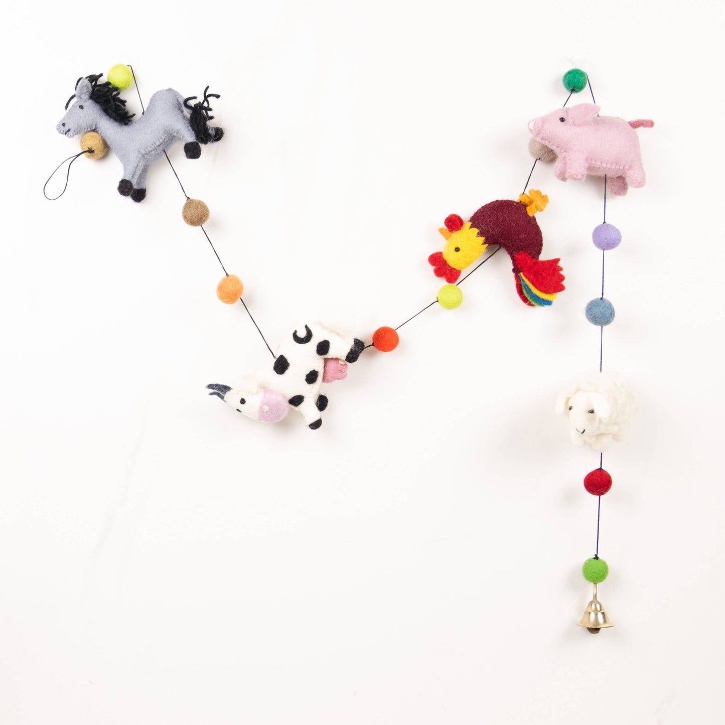 Garland - Felt Farm Animals