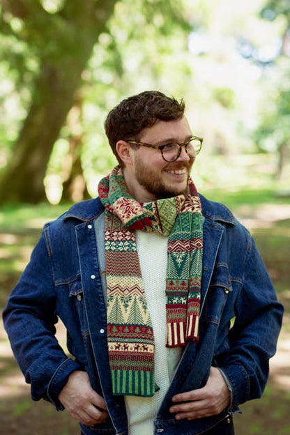 Nutmeg Knit Scarf