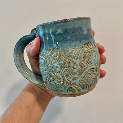 Ocean Wave Ceramic Mug