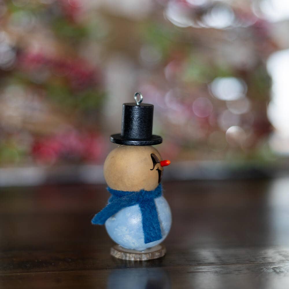 Lil Gabriel Snowman Gourd Ornament