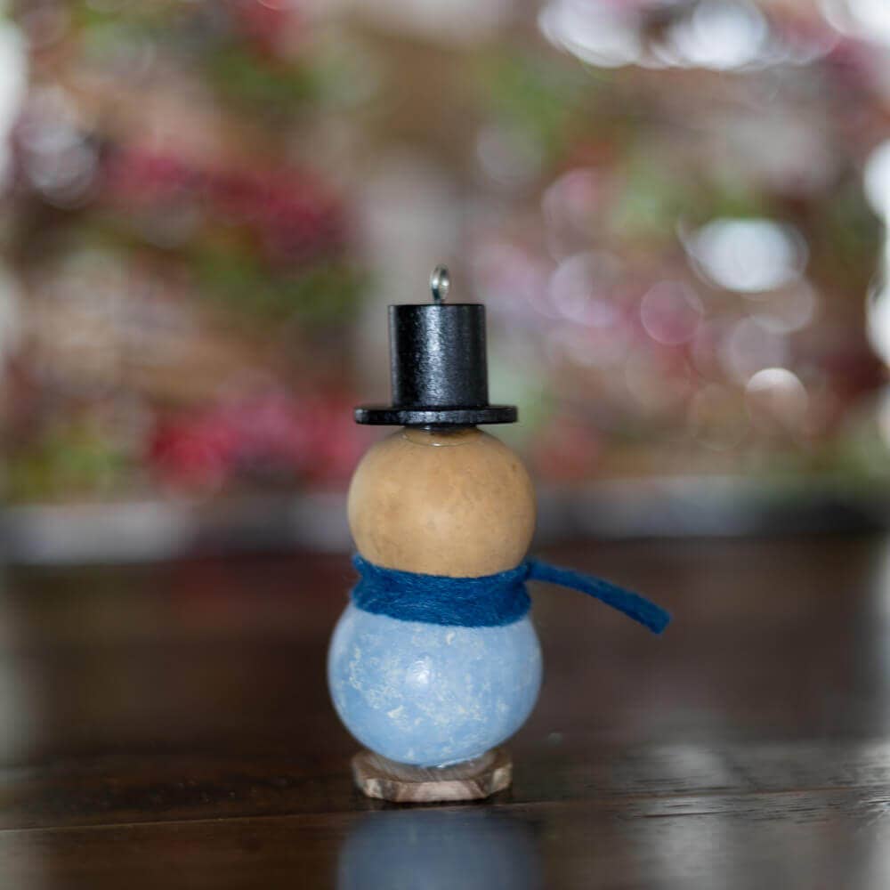 Lil Gabriel Snowman Gourd Ornament