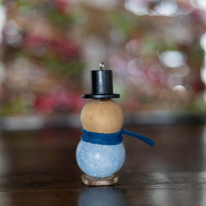 Lil Gabriel Snowman Gourd Ornament