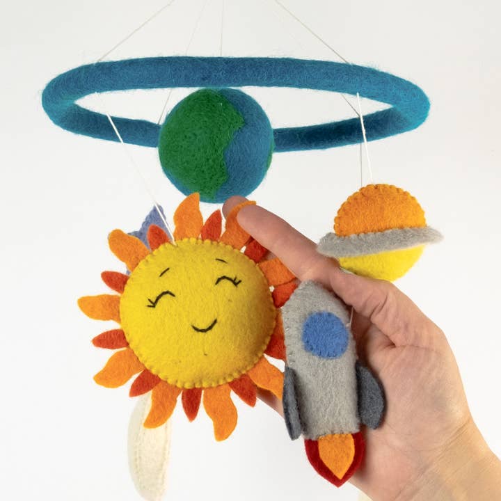 Felt Mobile - Felt Planets and Space
