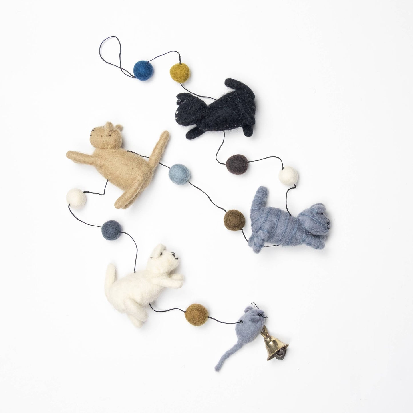 Garland - Felt Cat