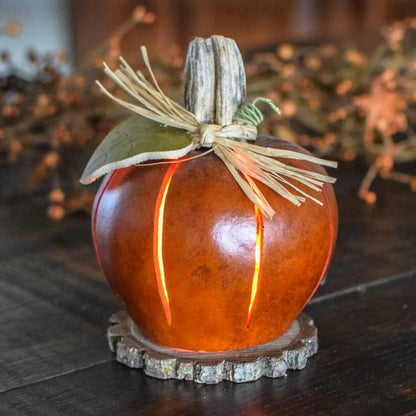 Pumpkin Luminary - Small Burnt Orange