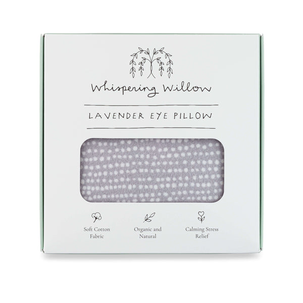 Lavender Eye Pillow Tranquil Gray