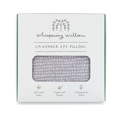 Lavender Eye Pillow Tranquil Gray