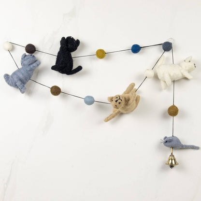 Garland - Felt Cat