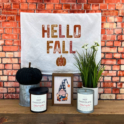 Hot Chocolate Tin Candle