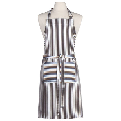 Narrow Black Stripe Chef Apron