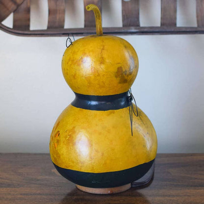 Bumble Bee  Gourd Luminary
