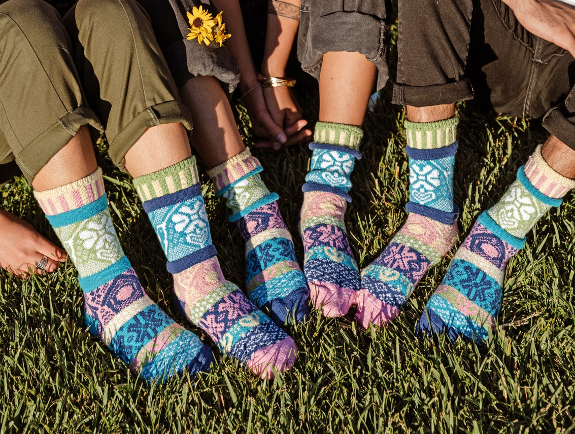Hummingbird Crew Socks