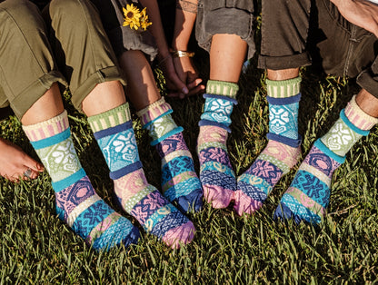 Hummingbird Crew Socks