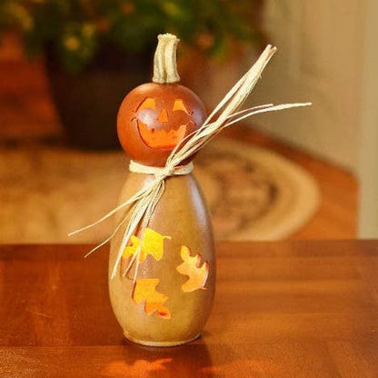 Dexter Jack-O-Lantern Gourd Luminary
