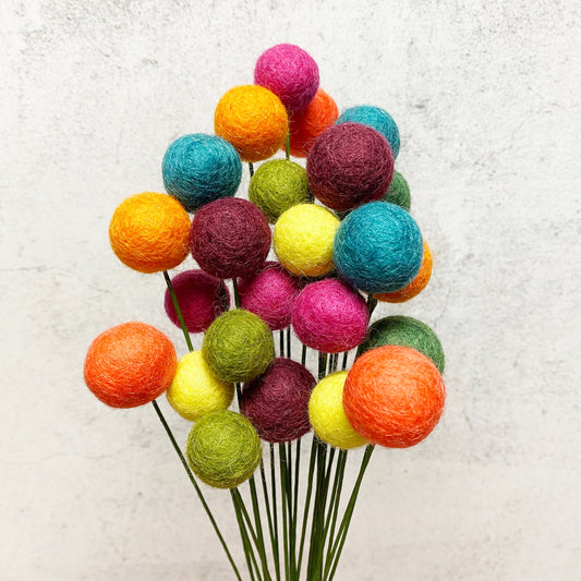 Confetti Floral Felt Flower Bouquet