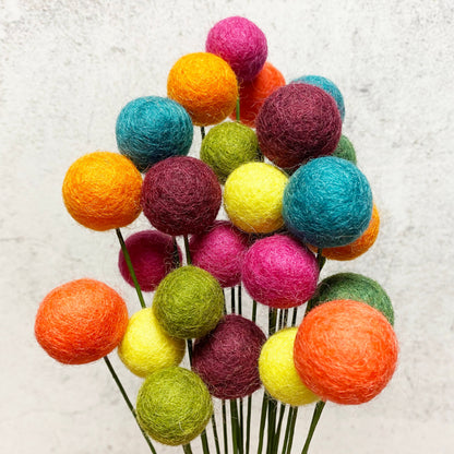 Confetti Floral Felt Flower Bouquet